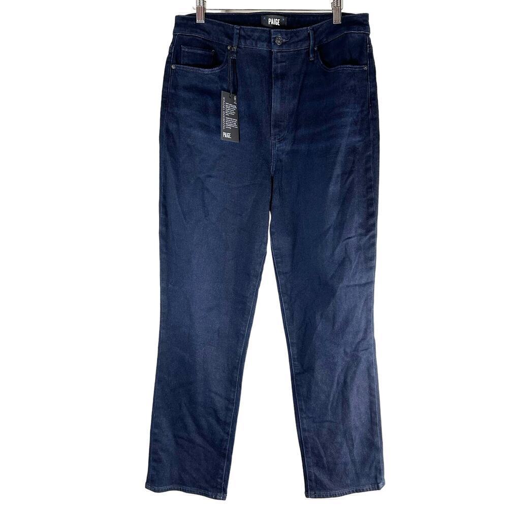 Paige Ultra High-Rise Cindy Luxurious Comfort Stretch Size 32 Blue Moon